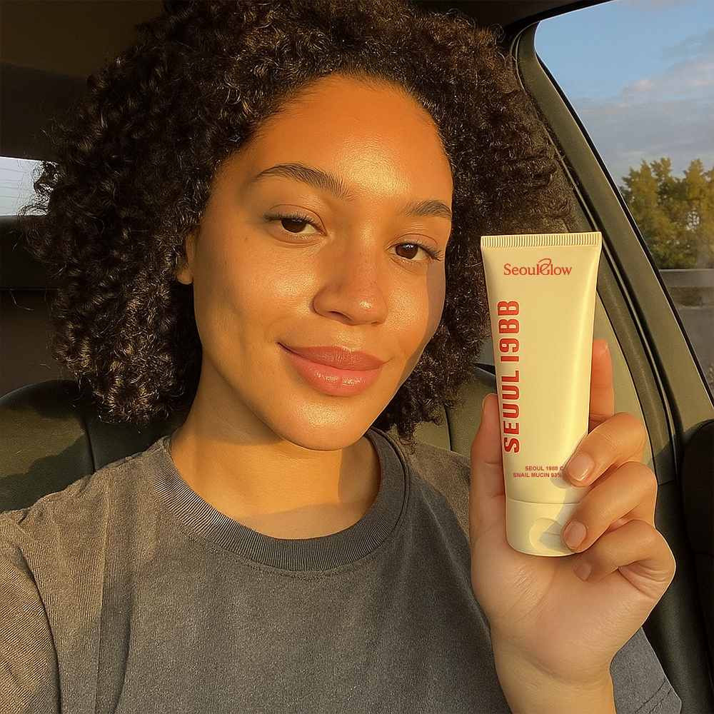 SeoulGlow™ - Cream : Snail Mucin 97% + Rice
