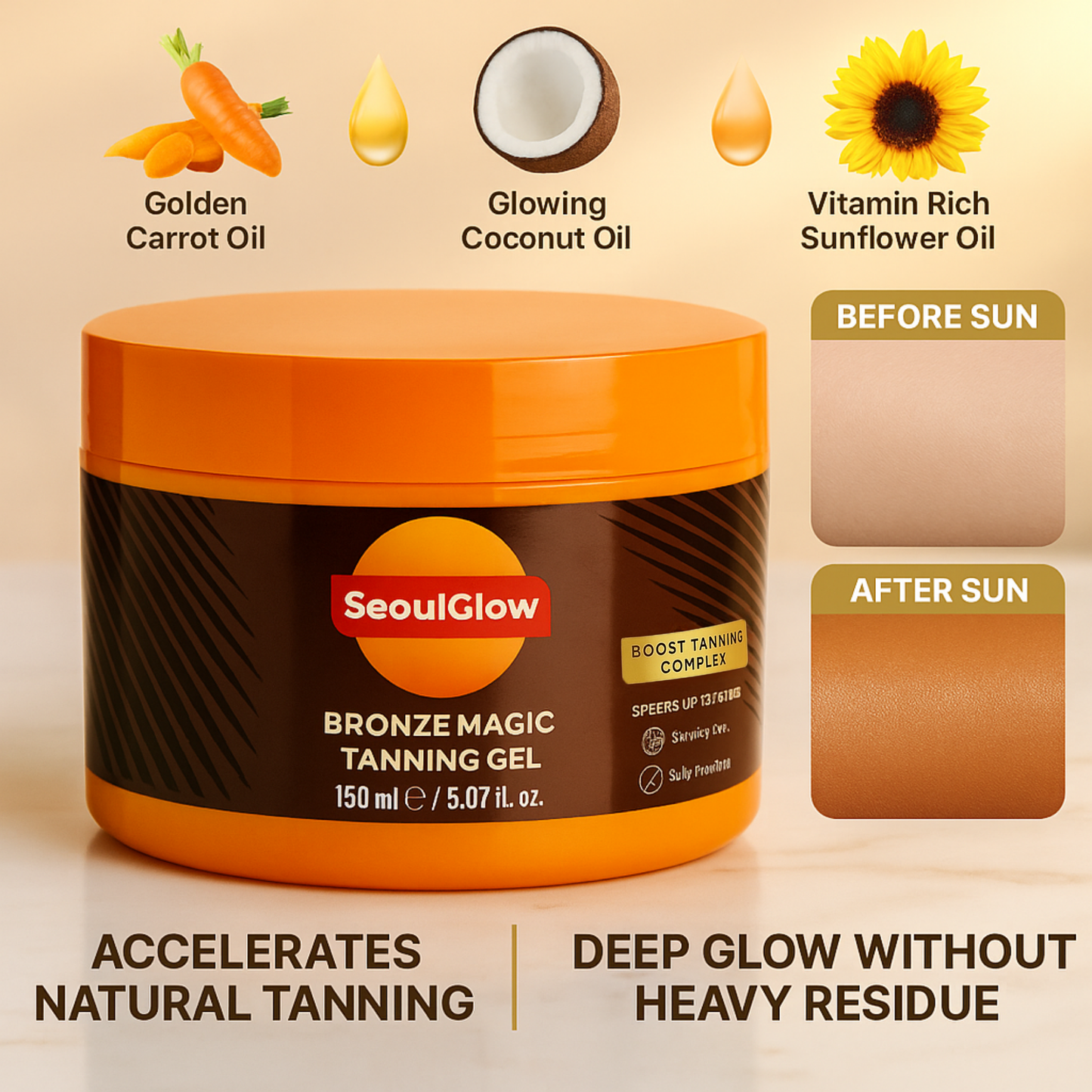 SeoulGlow: Bronze Magic Tanning Gel