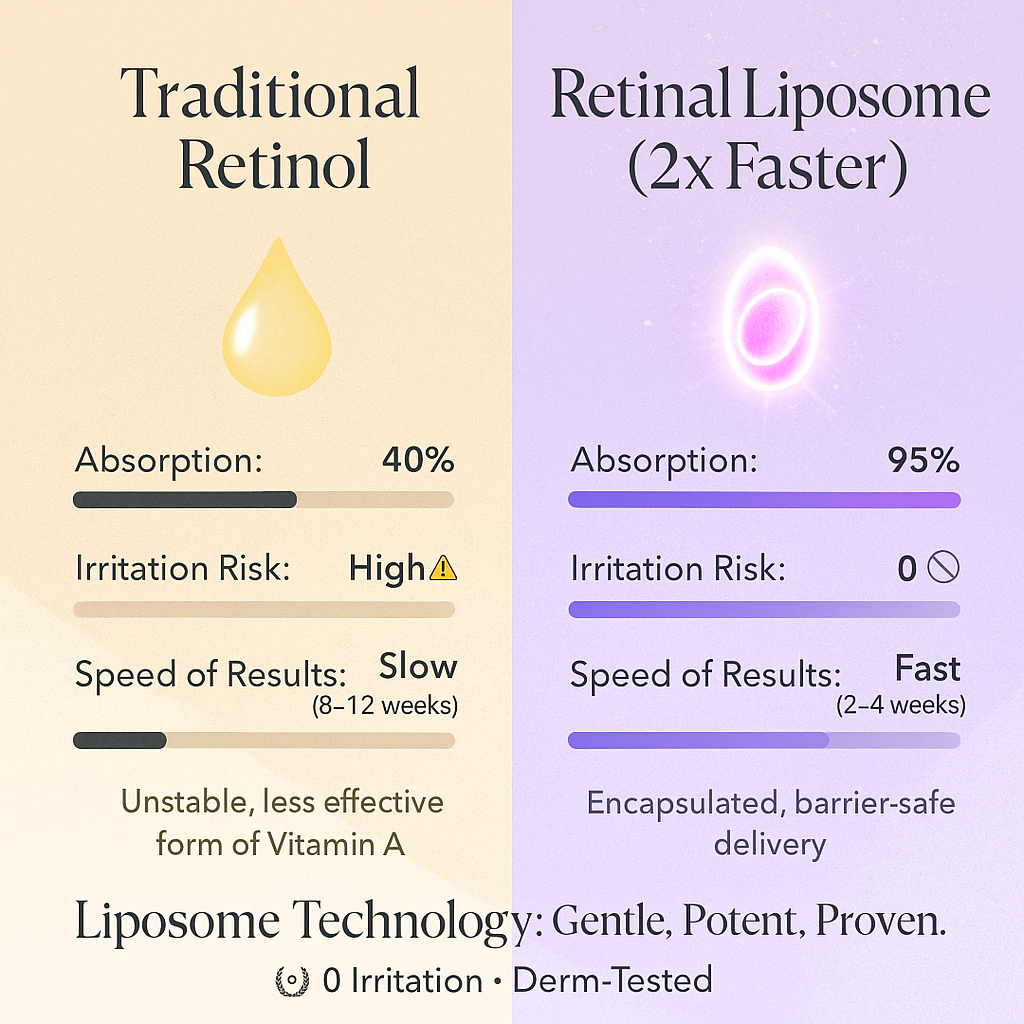 SeoulGlow™ - Serum : Retinal Liposome 2% + Black Ginseng