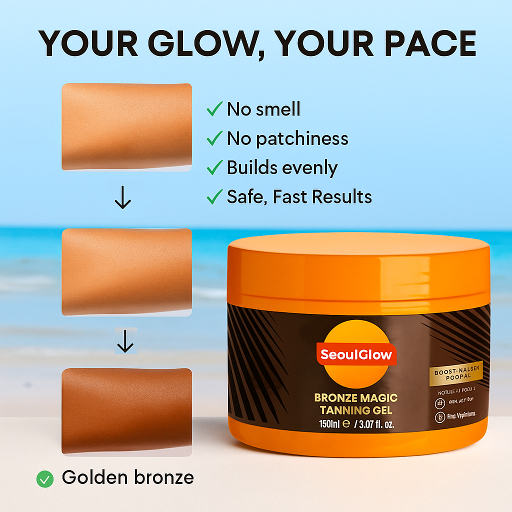 SeoulGlow: Bronze Magic Tanning Gel