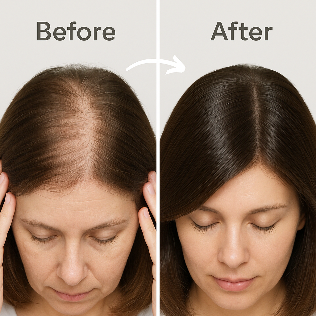 SeoulGlow™ 450ml Hair Growth Multivitamin | Peach Mango