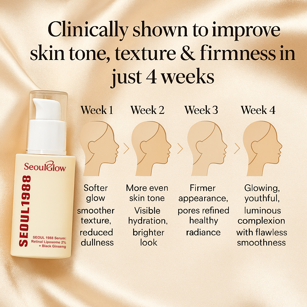 SeoulGlow™ - Serum : Retinal Liposome 2% + Black Ginseng