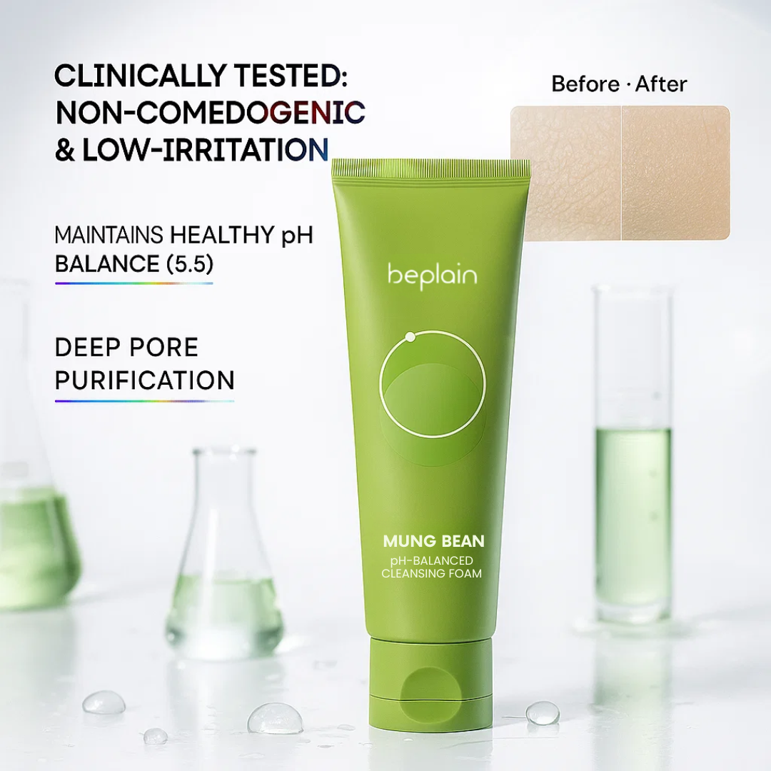 beplain™ The Korean Mung Bean Pore Clay Mask