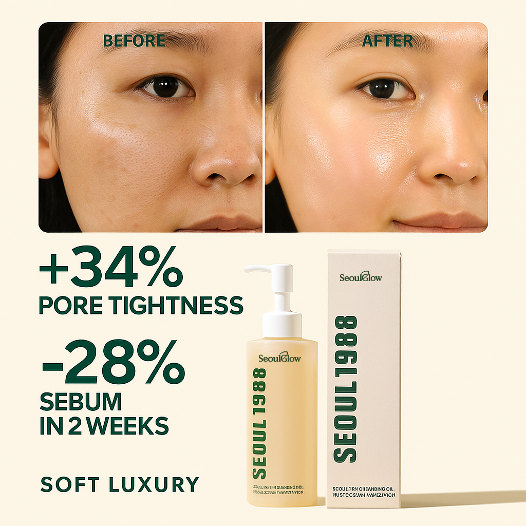 SeoulGlow™ - Oil Pulling Cleanser : Pine Cica 1% + Probiotics
