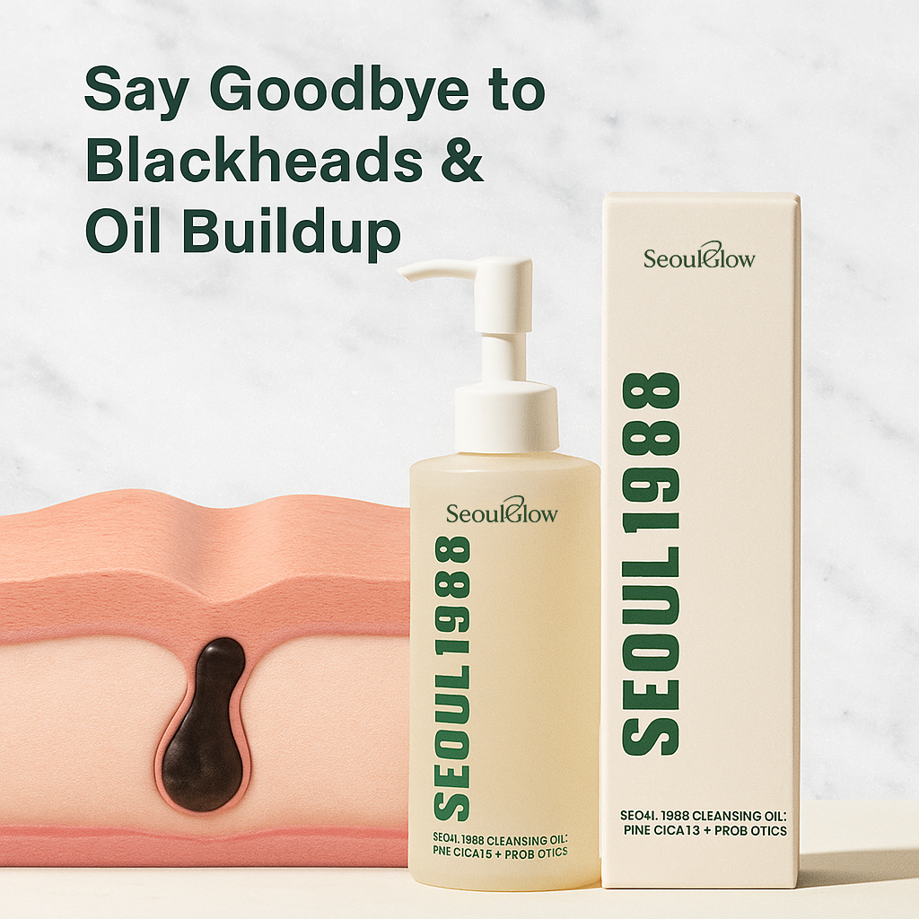 SeoulGlow™ - Oil Pulling Cleanser : Pine Cica 1% + Probiotics