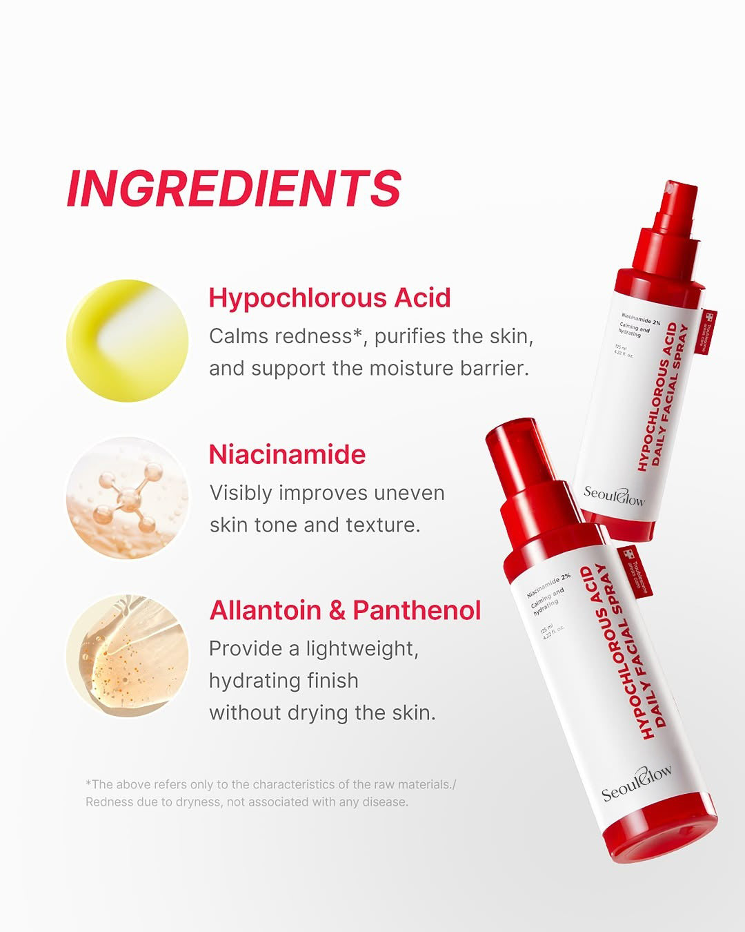 SeoulGlow™ - Spray: Hypochlorous Acid Mist
