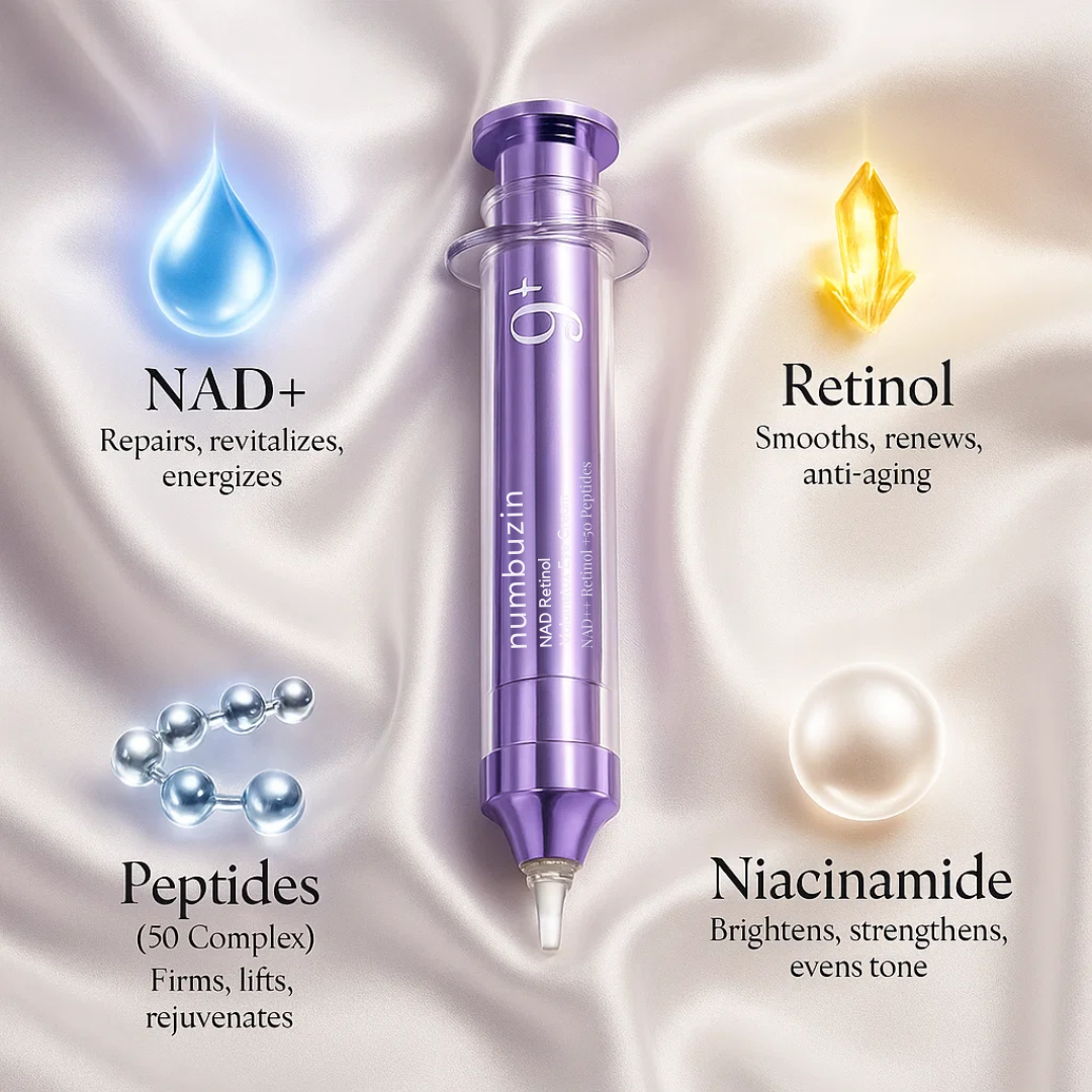 Numbuzin No.9 NAD+ Retinol Volumetox Eye Cream