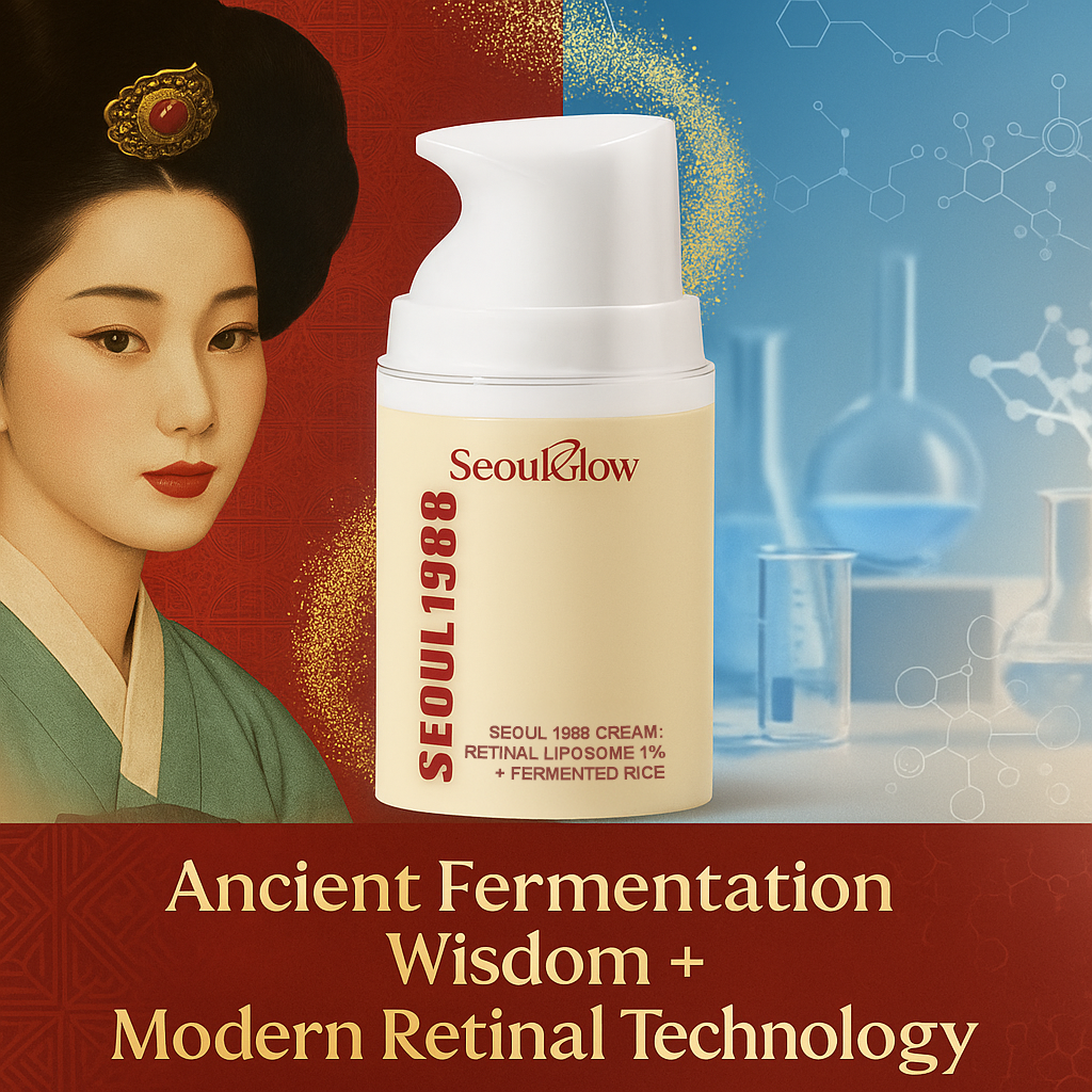 SeoulGlow™ 1988 Cream: Retinal Liposome 1% + Fermented Rice