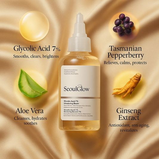 SeoulGlow™ Glycolic Acid 7% Toning Solution