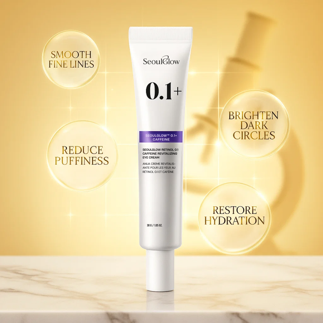 SeoulGlow™ Retinol + Caffeine Eye Cream