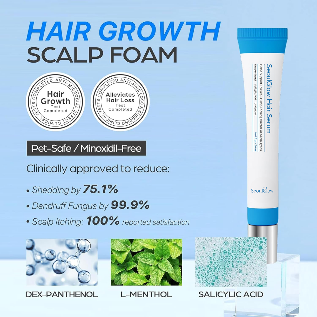 SeoulGlow™ Scalp Hair Growth Serum