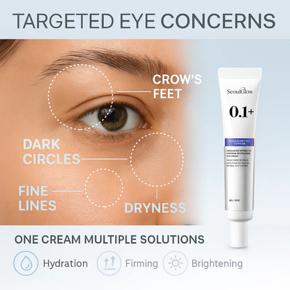SeoulGlow™ Retinol + Caffeine Eye Cream