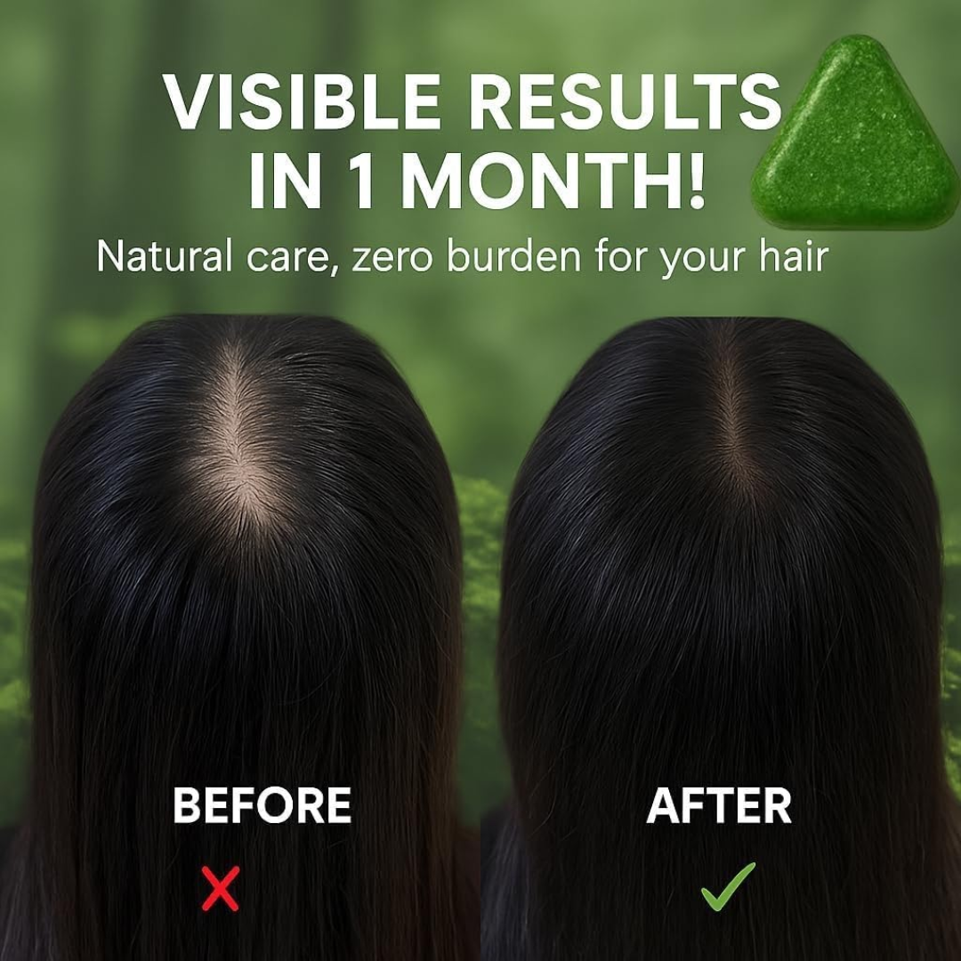 SeoulGlow™ Cypress Leaf Hair Growth Soap