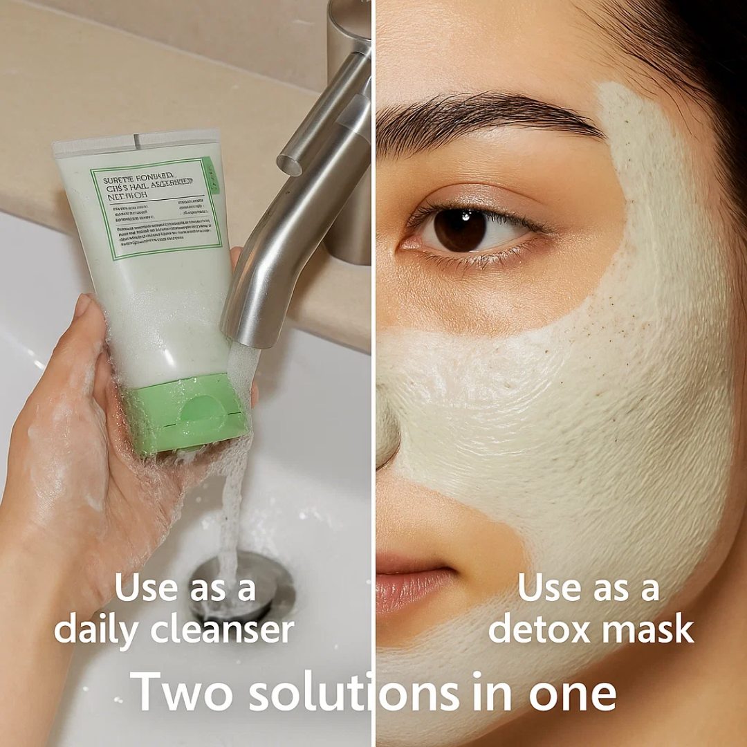 SeoulGlow™ Green Clay Pack Cleanser