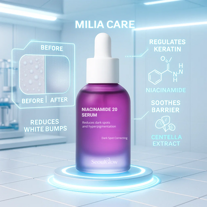 SeoulGlow™ Niacinamide 20% Glutathione + TXA Brightening Face Serum