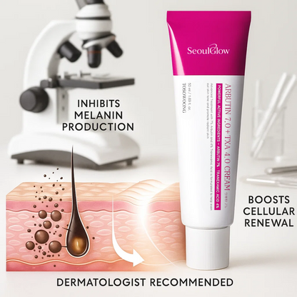 SeoulGlow™ Revive Cream: Abutin 7% + Traneaxamic Acid 4%