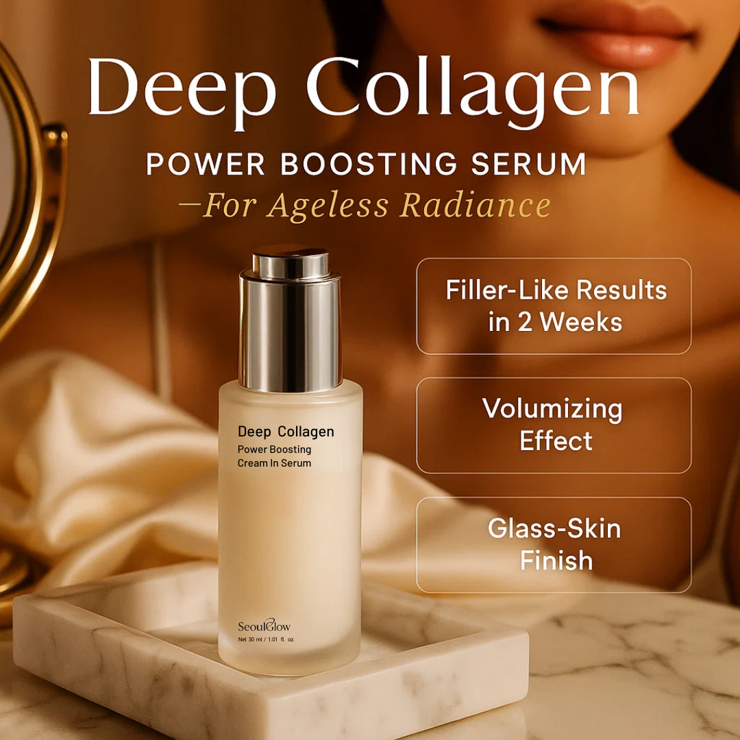 SeoulGlow™ Deep Collagen Anti-Wrinkle Face Serum