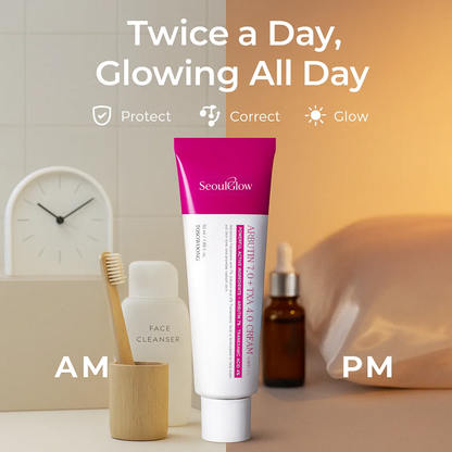 SeoulGlow™ Revive Cream: Abutin 7% + Traneaxamic Acid 4%