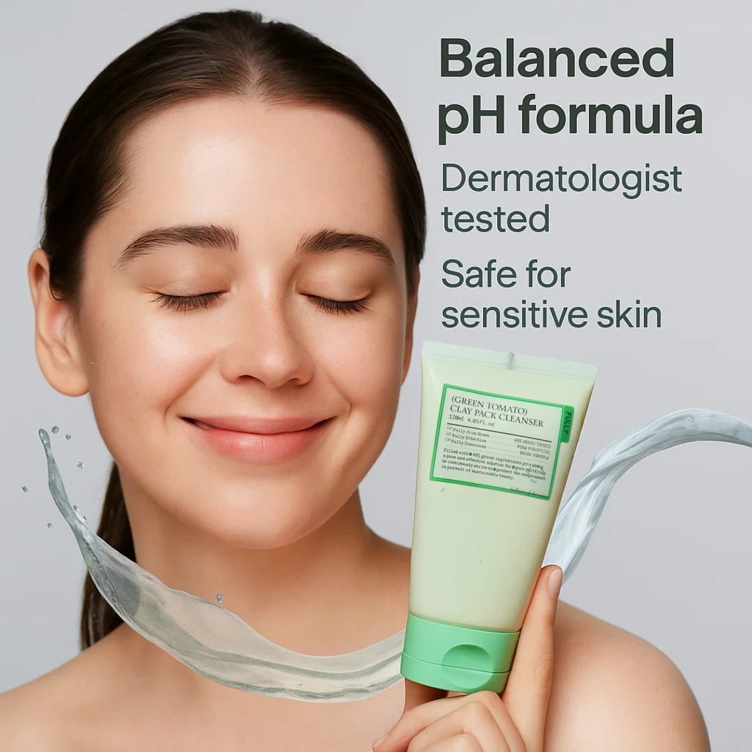 SeoulGlow™ Green Clay Pack Cleanser