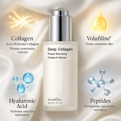 SeoulGlow™ Deep Collagen Anti-Wrinkle Face Serum