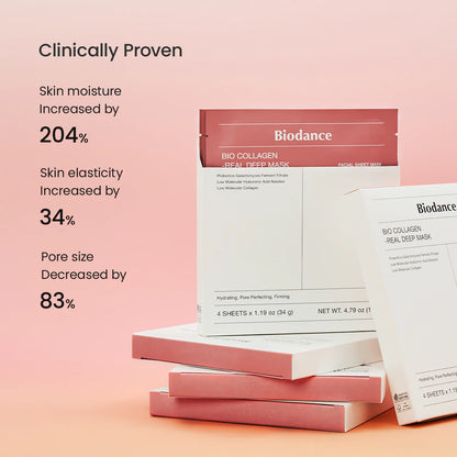 Biodance Korean Bio Collagen Anti-Aging Mask (Set of 2) + 2 FREE