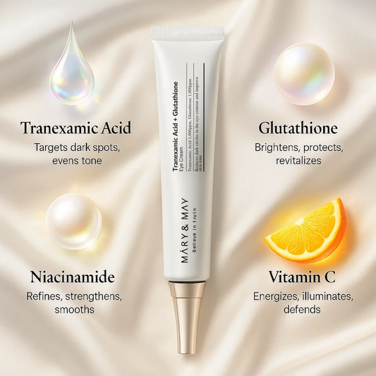 Mary&May’s Tranexamic Acid + Glutathione Eye Cream