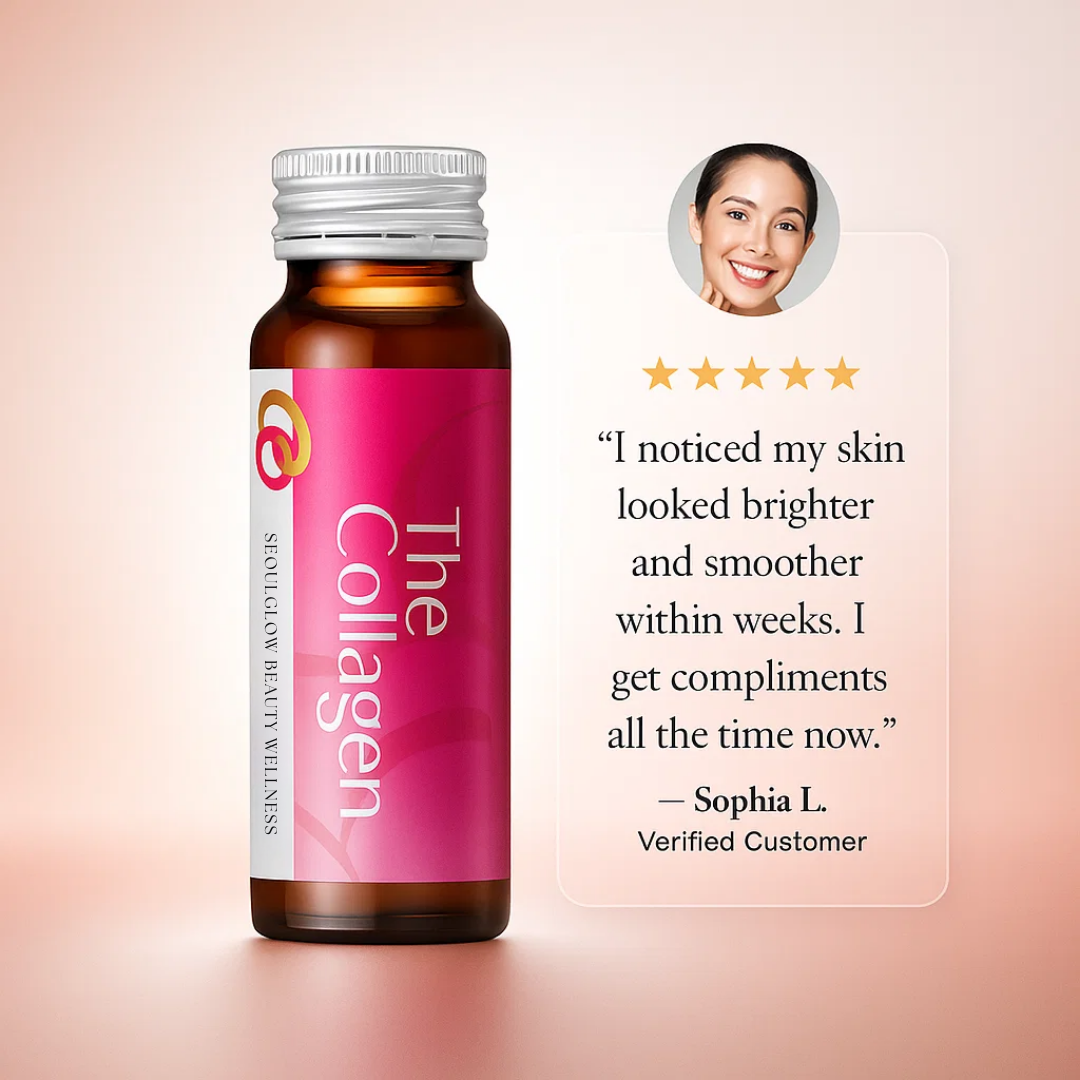 Thousands are choosing SeoulGlow™: The Beauty Glow Collagen Blend over conventional collagen supplements.