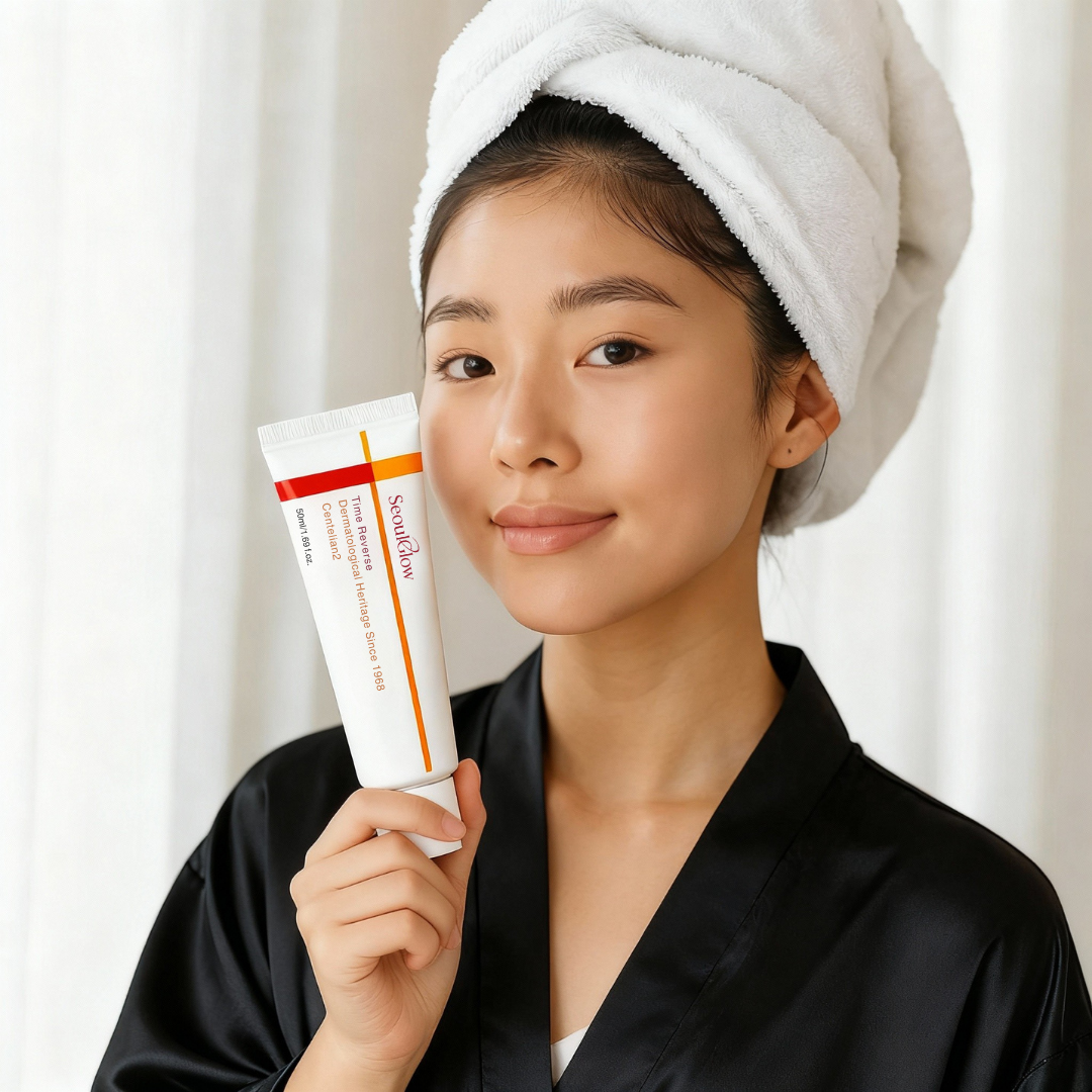 Thousands are replacing their harsh brightening serums with SeoulGlow™ Reverse Cream: Peptide + Collagen + Hyaluronic Acid.