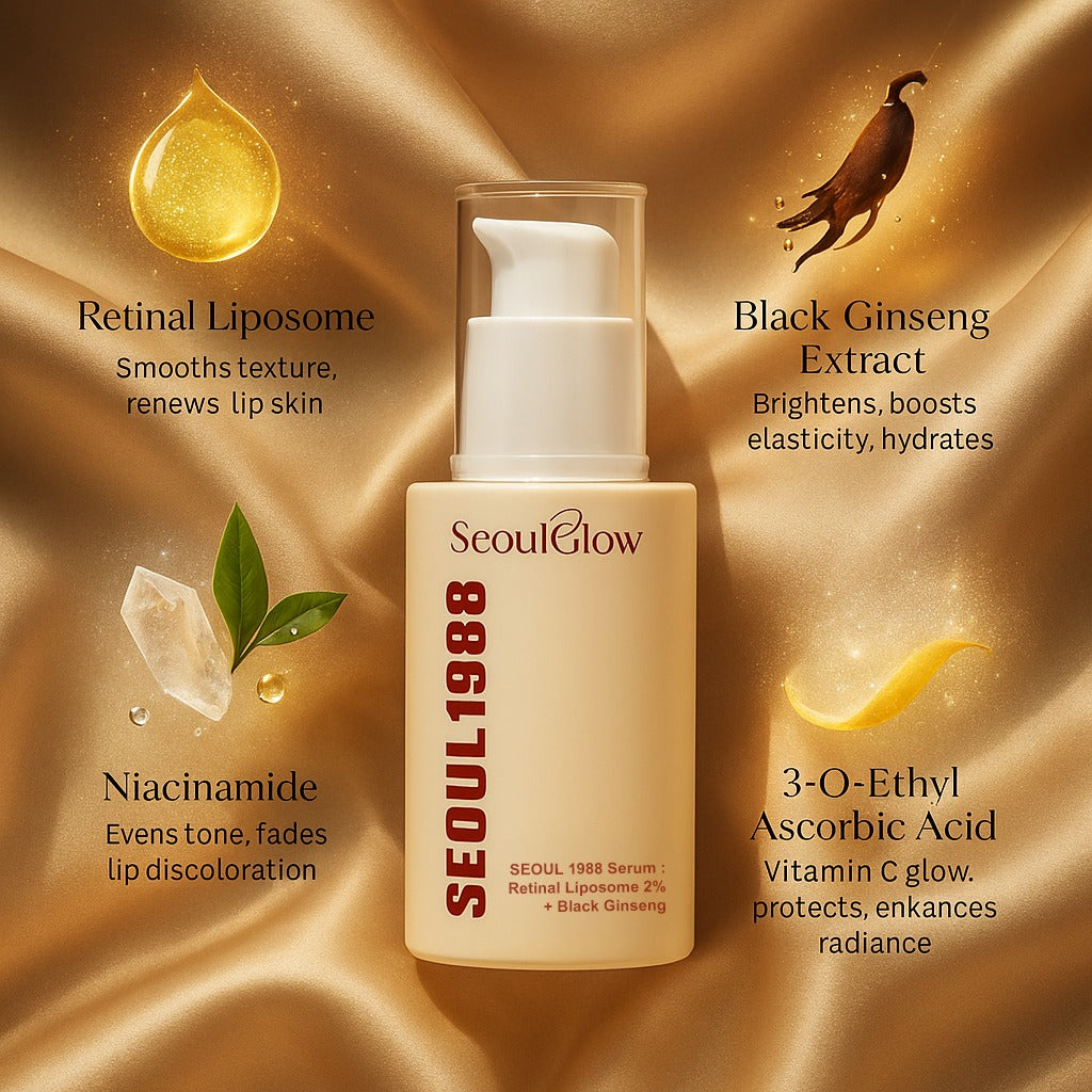 SeoulGlow™ - Serum : Retinal Liposome 2% + Black Ginseng