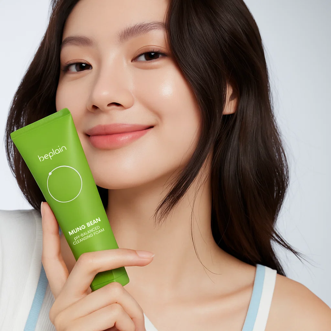 Thousands Are Switching from Harsh Pore Strips to beplain™ The Korean Mung Bean Pore Clay Mask