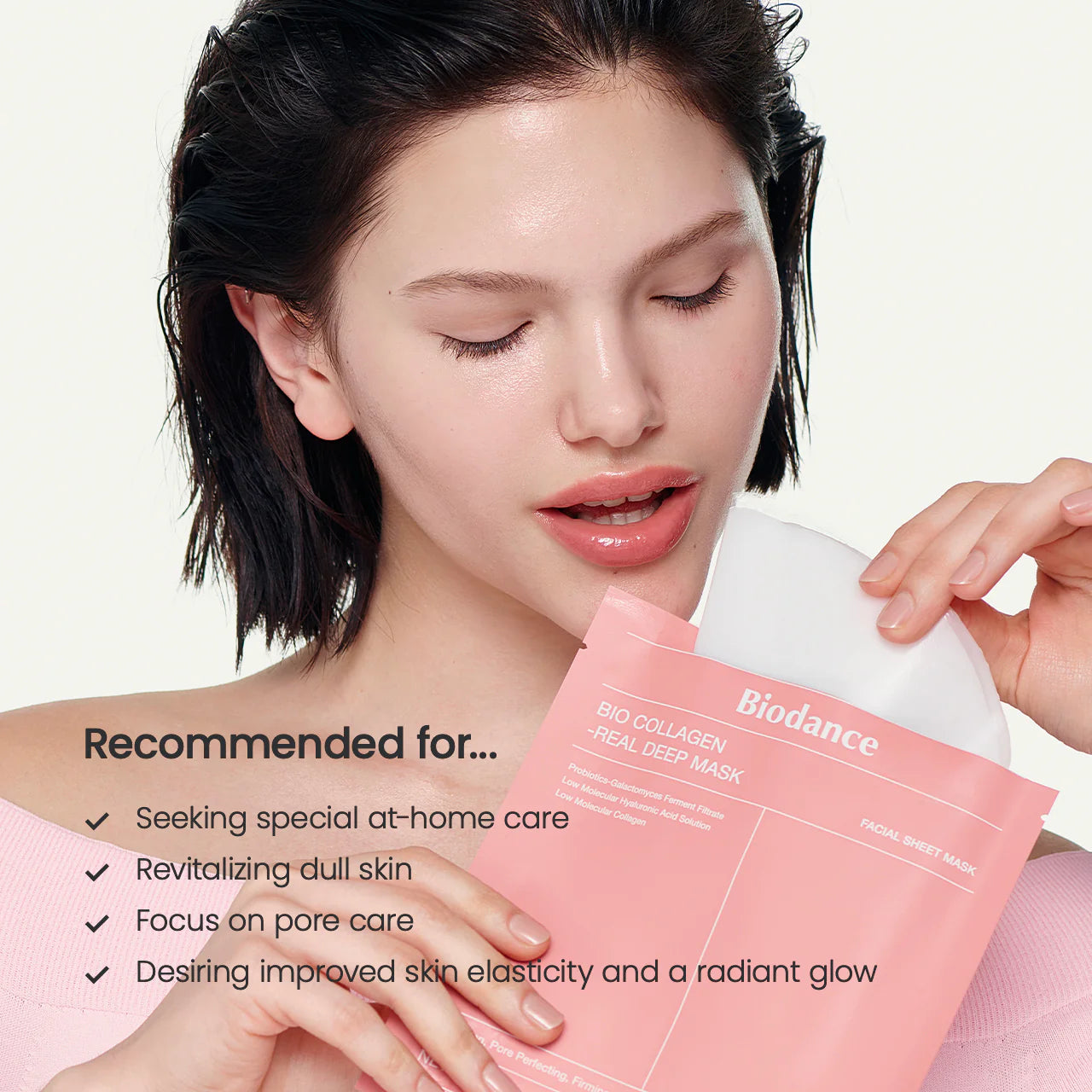 Biodance Korean Bio Collagen Anti-Aging Mask (Set of 2) + 2 FREE