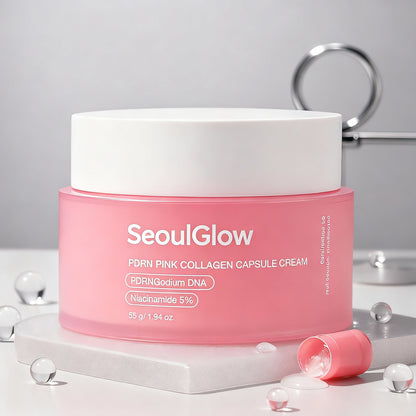 SeoulGlow™ PDRN Pink Collagen Capsule Cream