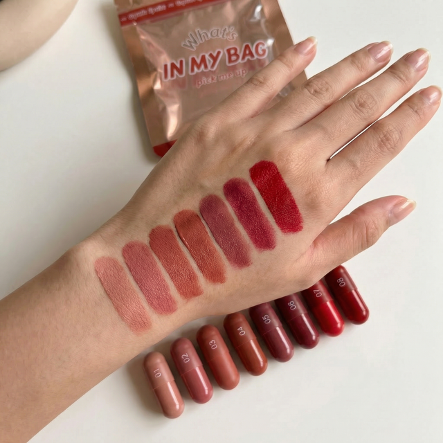 Seoul's 8 Little Kisses lipstick set