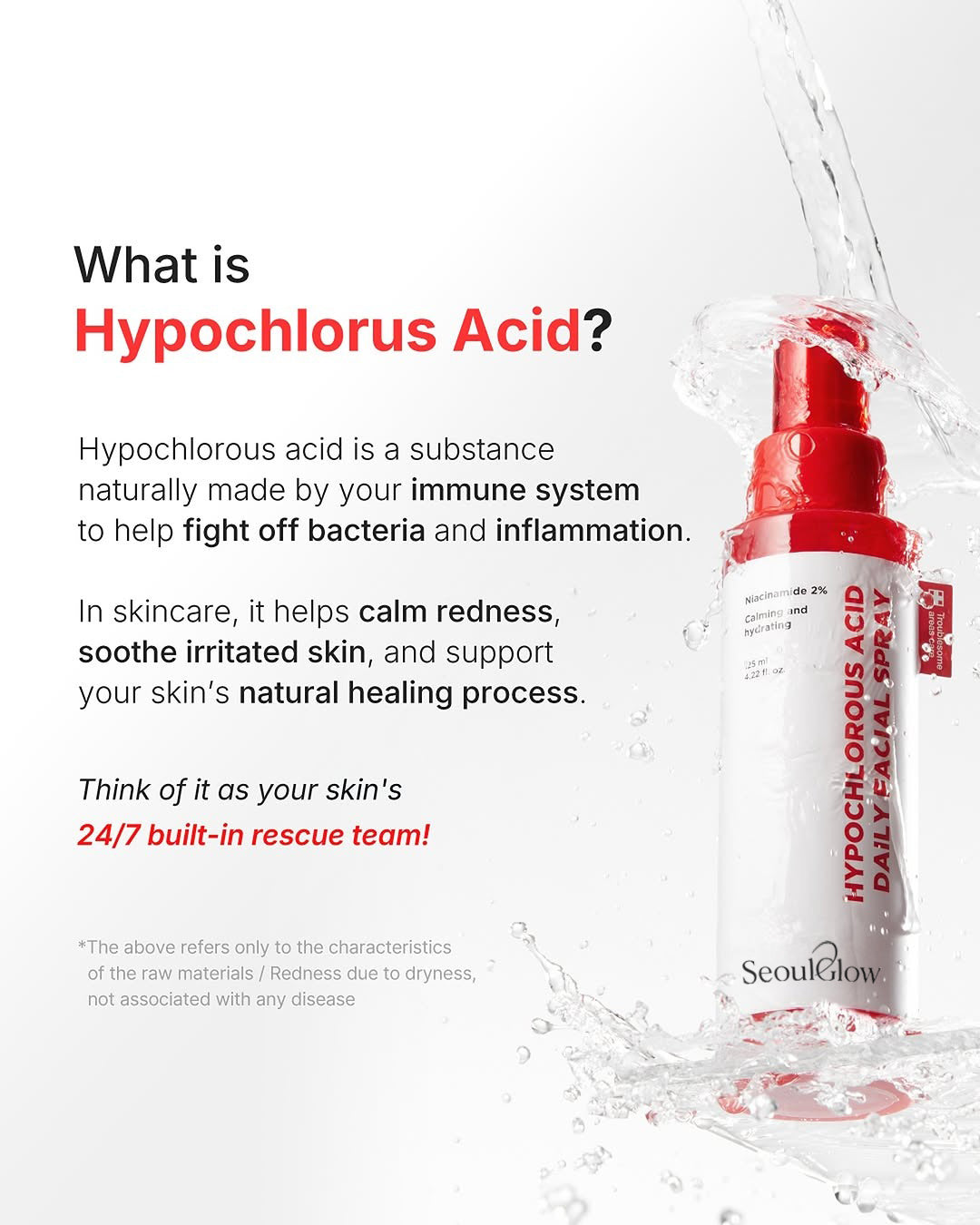 SeoulGlow™ - Spray: Hypochlorous Acid Mist
