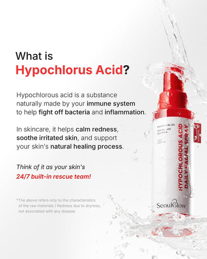 SeoulGlow™ - Spray: Hypochlorous Acid Mist