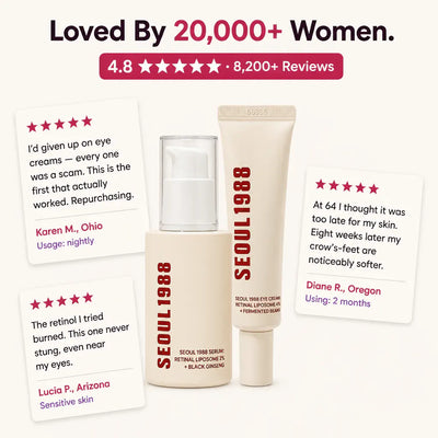 SeoulGlow - Retinol Wrinkle Care Set