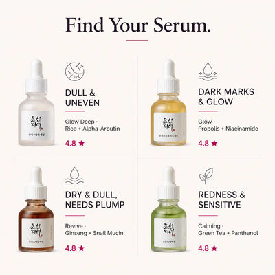 SeoulGlow - Korean Facial Serum Collection