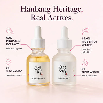 SeoulGlow - Korean Facial Serum Collection