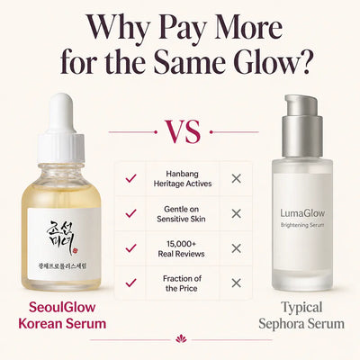 SeoulGlow - Korean Facial Serum Collection